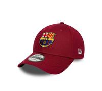 New Era Casquette de baseball 9Forty FC Barcelone Élégante et emblématique Rouge Taille unique