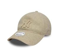 New Era Casquette Female Melton Luxe 9TWENTY AF New York Yankees Femme Beige T.U
