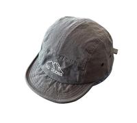 Casquette de Baseball à bords courts for hommes, casquette à visière d'extérieur for étudiants, cinq chapeaux consécutifs à bords souples for femmes, chapeau de soleil ( Color : Dark Gray , Size : Adj