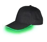 Casquette de baseball à LED - Casquette de baseball lumineuse, chapeau lumineux avec 4 modes d'éclairage, chapeaux de protection solaire confortables | Casquettes rouges de costume pour le sport, les