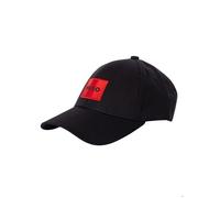 HUGO Hommes Men-X 581-RL Casquette en Twill de Coton avec étiquette Logo Rouge