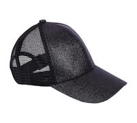 Casquette de baseball à paillettes pour enfant avec filet réglable pour l'été