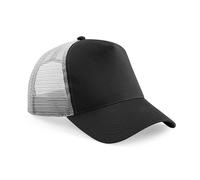 Casquette De Baseball À Panneau Avant En Coton Trucker À Maille Mi-Beachfield