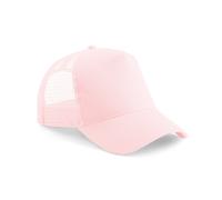 Casquette De Baseball À Panneau Avant En Coton Trucker À Maille Mi-Beachfield