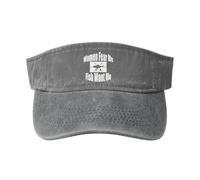 Casquette de Baseball à visière Solaire pour Femme, Motif Humoristique, Motif Poisson Qui me Veut, Noir