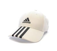 Casquette de baseball adidas 3-Stripes Twill - Blanc Noir - Adulte 58 cm