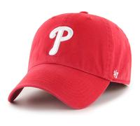 Casquette de baseball ajust e unisexe pour adulte, couleur de l' quipe MLB, logo principal, Phillies de Philadelphie, rouge (XL)