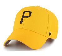 Casquette de baseball ajustable MLB 47 Brand avec logo principal alternatif, taille unique pour adulte - Jaune des Pirates de Pittsburgh