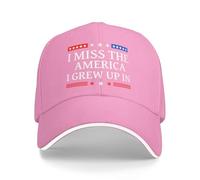 Casquette de Baseball Ajustable pour Homme « L'Amérique de Mon enfance me Manque ».