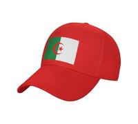 Casquette De Baseball Algérie Drapeau | Casquette Ajustable À L'Arrière en Maille pour Hommes Et Femmes | Casquette Classique Anti-UV