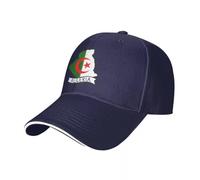 Casquette De Baseball, Algérie Drapeau Casquette De Baseballs Homme Femme, Baseball Cap,Réglable Casquettes, Hat, Chapeau Sport Hat Casquettes