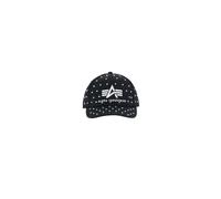 Casquette de baseball Alpha Industries Rhinestone Logo Noir TU