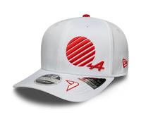 Casquette de baseball Alpine F1 Team - Collection officielle 2025 - Jack Doohan Drivers Japan Suzuka Special Edition - Blanc et rouge - Réglable
