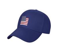 Casquette De Baseball American Flag in Utah Bord Plat Casquettes Classic Baseball Cap Adjustable Trucker Caps pour Randonnée Camping Running