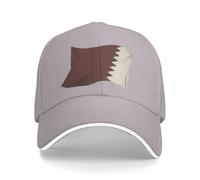Casquette De Baseball Anti-Soleil Baseball Cap Qatardrapeau National Homme Femme Été Unisexe Réglable Casquettes Sport Polyester Extérieur Sunhat Chapeau
