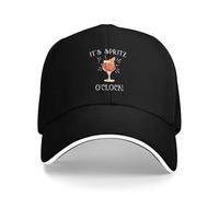 Casquette de Baseball Apéritif Italien - C'est l'heure du Spritz Aperol Spritz Design Chapeau de fête à visière Thermique Noir pour Homme