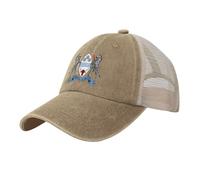 Casquette de Baseball Armoiries du Botswana Chapeau de Soleil Culture Nationale Réglable Mesh Casquette Snapback pour Sport Running Golf Tennis