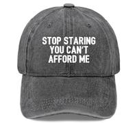 Casquette de Baseball Arrête de me Fixer, tu n'as Pas Les Moyens de