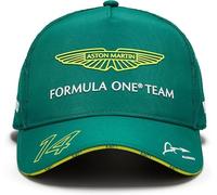 Casquette De Baseball Aston Martin F1 Fernando Alonso Équipe Pilote Verte 2024
