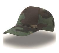 Casquette de baseball Atlantis Headwear Start Five Vert 58 cm