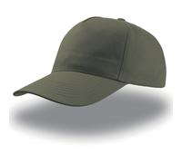 Casquette de baseball Atlantis Headwear Start Five Vert 58 cm