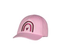 Casquette de baseball avec broderie arc-en-ciel fille Sterntaler Rose 51/53 cm