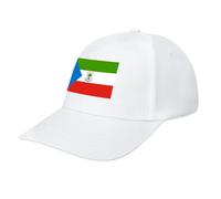 Casquette de Baseball avec Drapeau Guinée équatoriale,Casquette Classique à 6 Panneaux Ajustable,idéale pour la Course à Pied et Les activités de Plein air