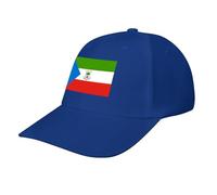 Casquette de Baseball avec Drapeau Guinée équatoriale,Casquette Classique à 6 Panneaux Ajustable,idéale pour la Course à Pied et Les activités de Plein air