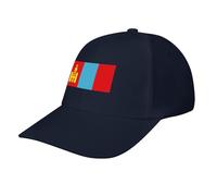 Casquette de Baseball avec Drapeau Mongolie,Casquette d'été Classique et discrète,Ajustable, pour Hommes et Femmes,l'accessoire idéal pour Les activités de Plein air