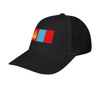 Casquette de Baseball avec Drapeau Mongolie,Casquette d'été Classique et discrète,Ajustable, pour Hommes et Femmes,l'accessoire idéal pour Les activités de Plein air