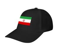Casquette de Baseball avec Drapeau République Islamique d'Iran,Casquette de Sport Ajustable,idéale pour Les Vacances et Les activités Plein air,Toutes Saisons