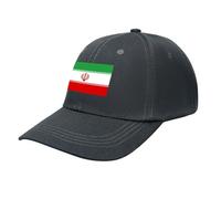 Casquette de Baseball avec Drapeau République Islamique d'Iran,Casquette de Sport Ajustable,idéale pour Les Vacances et Les activités Plein air,Toutes Saisons
