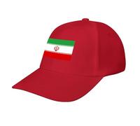 Casquette de Baseball avec Drapeau République Islamique d'Iran,Casquette de Sport Ajustable,idéale pour Les Vacances et Les activités Plein air,Toutes Saisons