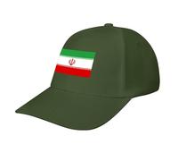 Casquette de Baseball avec Drapeau République Islamique d'Iran,Casquette de Sport Ajustable,idéale pour Les Vacances et Les activités Plein air,Toutes Saisons