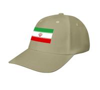 Casquette de Baseball avec Drapeau République Islamique d'Iran,Casquette de Sport Ajustable,idéale pour Les Vacances et Les activités Plein air,Toutes Saisons