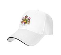 Casquette De Baseball avec Liechtenstein Emblème National Unisexe Réglable 6 Panel Chapeau Soleil, Trucker Cap Casquettes De Golf Sports Casual Polyester Motorcycle Trucker