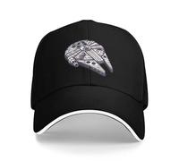 Casquette de Baseball avec Motifs imprimés Faucon Millenium Casquette de Luxe Alpinisme Anniversaire Capuche Golf Hommes Femmes Accessoires de Mode Cadeaux de Sport