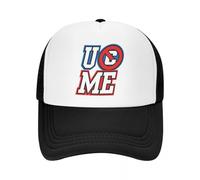 Casquette de Baseball avec Motifs imprimés Punk Unisexe C-Cena John U Cant See Me Trucker Hat Adulte Casquette de Baseball réglable Femmes Hommes Hip Hop Dad Hat Cadeaux de Sport