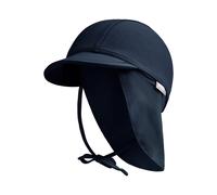 Sterntaler Casquette UV Bade avec Protège-Nuque et Cordon de Serrage - Casquette de Bain UV avec Protection de la Nuque et Cordon de Serrage - Mixte