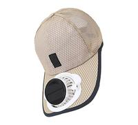 Casquette de baseball avec ventilateur | USB Rechargeable Évacuant L'Humidité - Chapeau de avec ventilateur solaire,Pour Trajets Domicile-Travail École Plage Voyages Jardin Vélo Maman Petite Amie