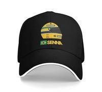 Casquette de Baseball Ayrton Senna Racing Car pour Homme et Femme décontractée Mode Sport Pare-Soleil été réglable