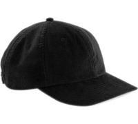 Casquette de baseball Beechfield Heritage Cord PC3957 (taille unique) (Noir)