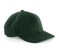 Casquette De Baseball Beechfield Heritage En Velours Côtelé Noir Vert Bleu Camel