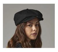 Casquette de baseball Beechfield Newsboy - black L/XL