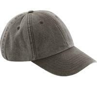 Casquette de baseball Beechfield Vintage à profil bas PC3932 (taille unique) (Marron)