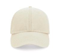 Casquette de baseball Beechfield Vintage Beige TU