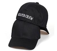 Casquette de Baseball Black Hats Sons Reaper Crew Casquette de Baseball ajustée Femmes Hommes Lettres Chapeau Brodé Chapeau Hip Hop pour Hommes,Black,58-60cm