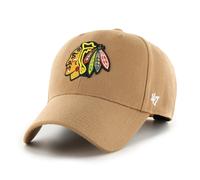 47 Brand Casquette Snapback NHL Chicago Blackhawks Camel Beige