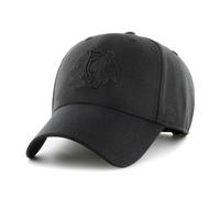 47 Brand Casquette snapback réglable Chicago Blackhawks NHL Most Value Black on Black P. Noir
