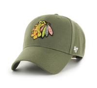 47 Brand Casquette Snapback Chicago Blackhawks NHL Most Value P. Vert Réglable Taille unique